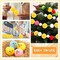 2" Jumbo Craft Pom Poms Assorted Colors – 8 Pack Large Soft Pom Poms for Kids Crafts, Classroom Projects & DIY Decorations